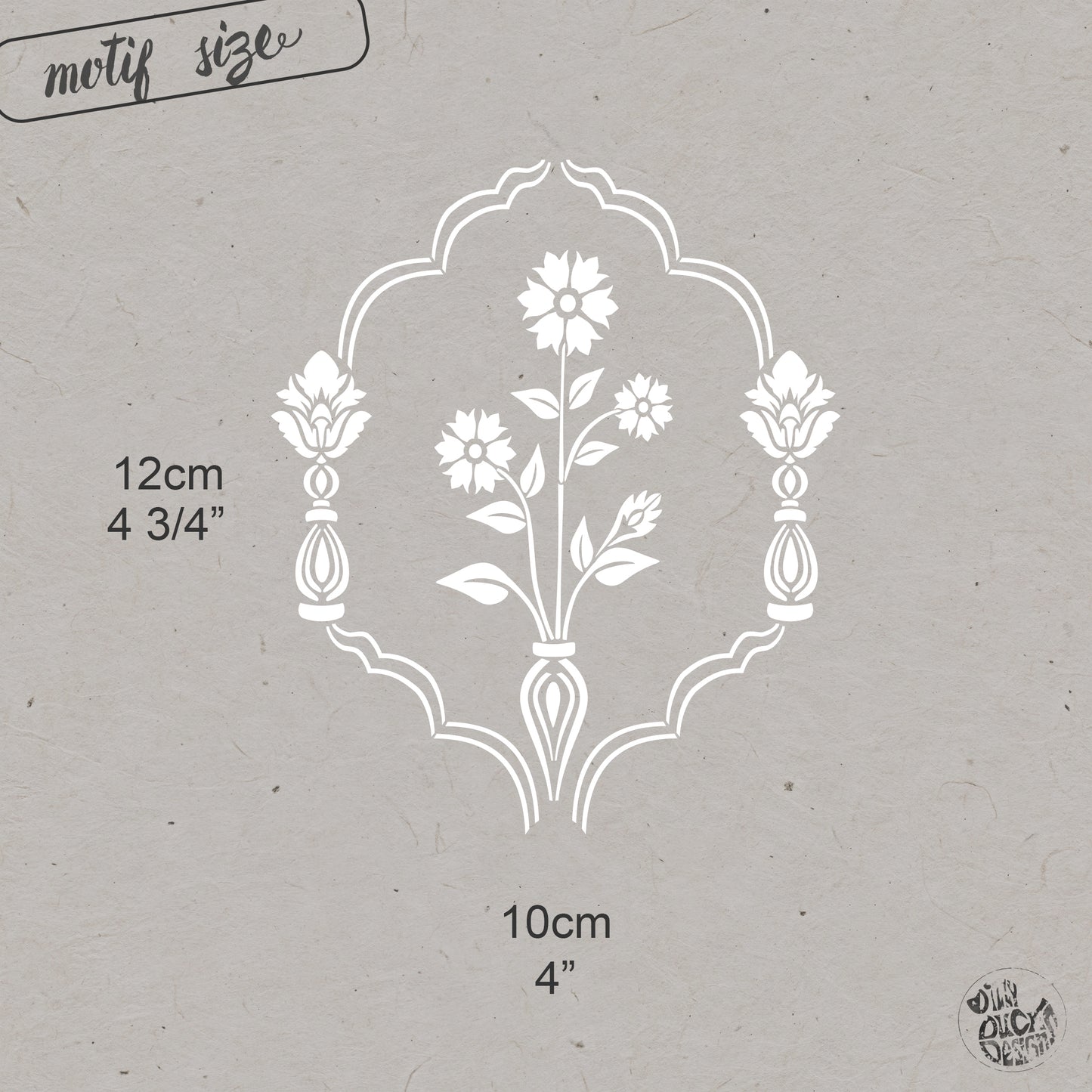 Hamedan Frosted Window Privacy Film Border