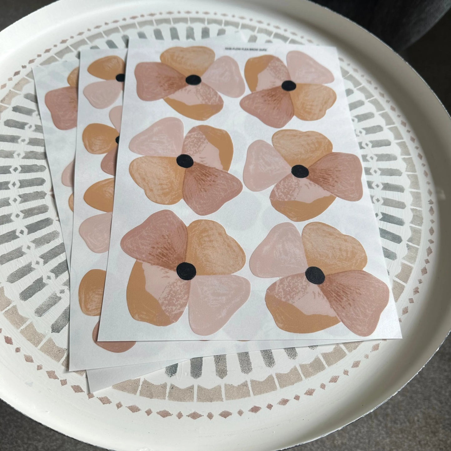 Flower Wall Decal Set - Dizzy Duck Designs