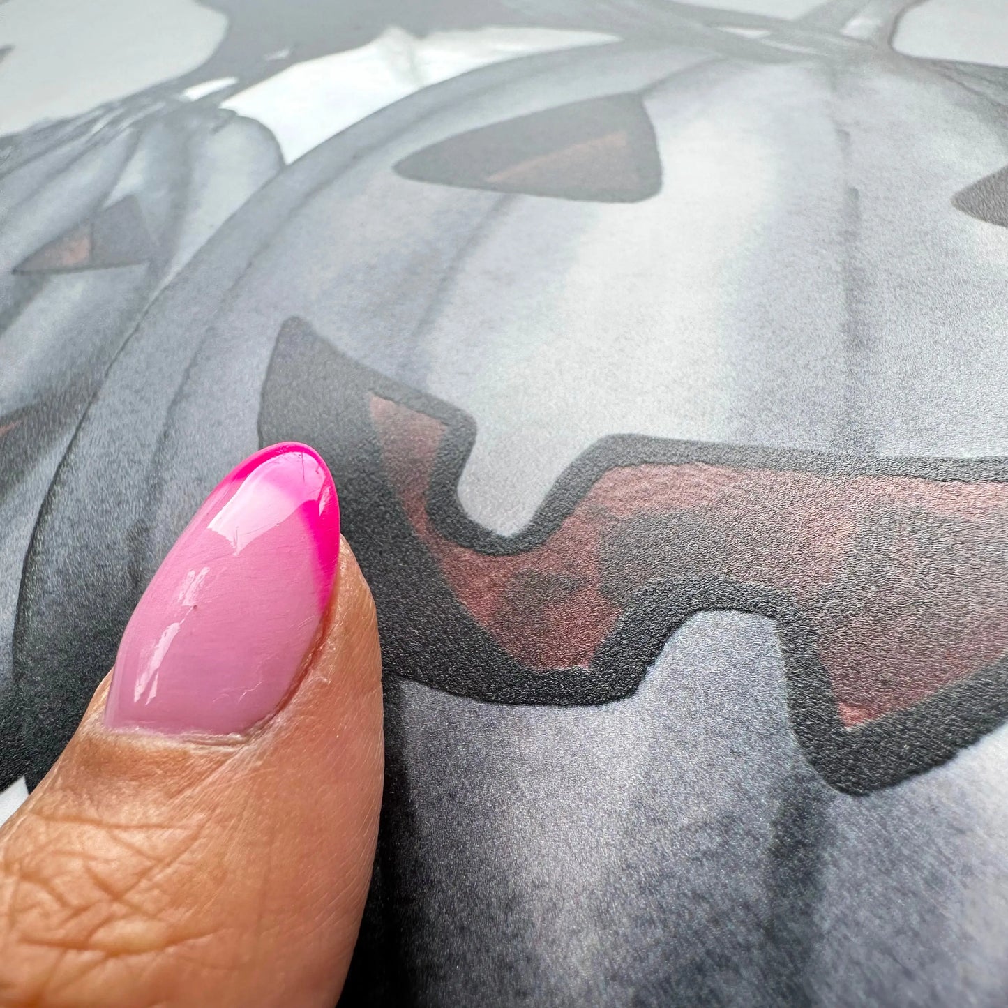 Halloween Gothic Crow Wreath Window Decal - Dizzy Duck Designs