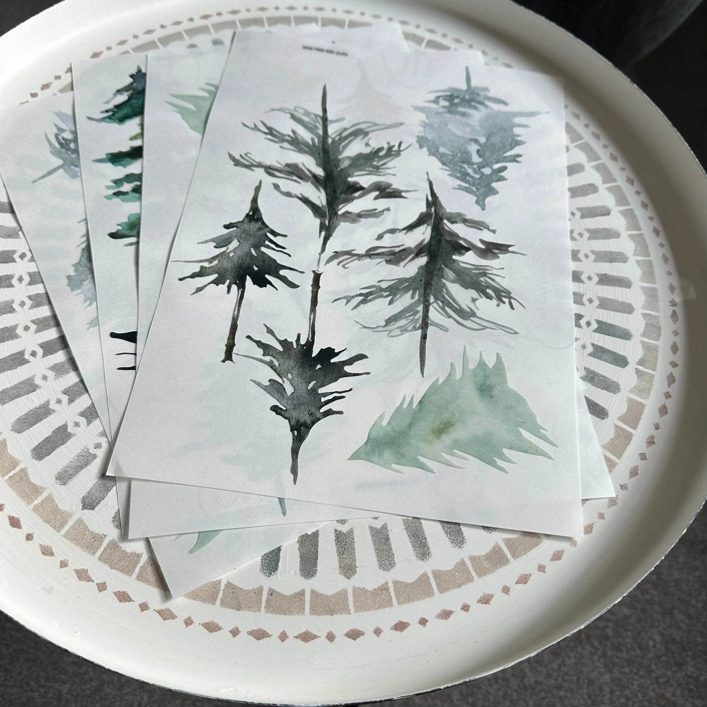 Nordic Trees Wall Decal Set - Dizzy Duck Designs