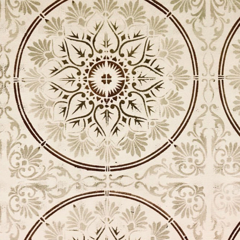 Varanasi Faux-Tile Stencil