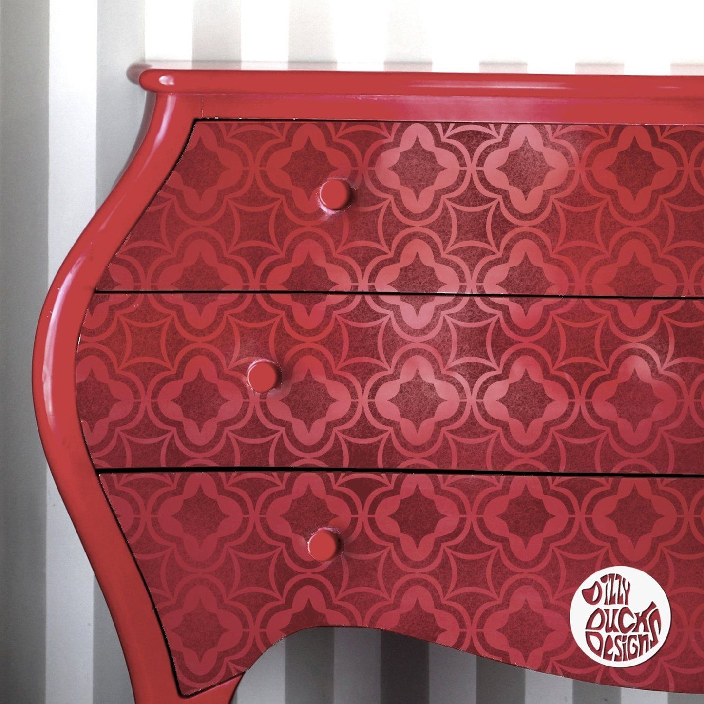ARABIAN NIGHTS Furniture Stencil - Dizzy Duck Designs