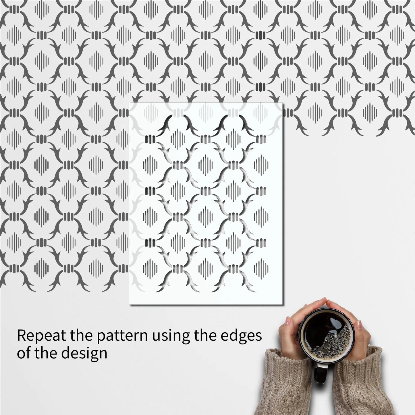 ARKIVA Furniture Stencil - Dizzy Duck Designs