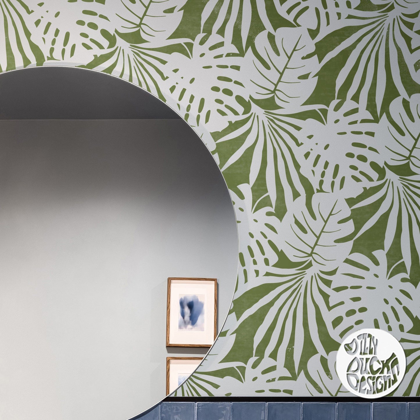 ARUBA Wall Stencil - Dizzy Duck Designs