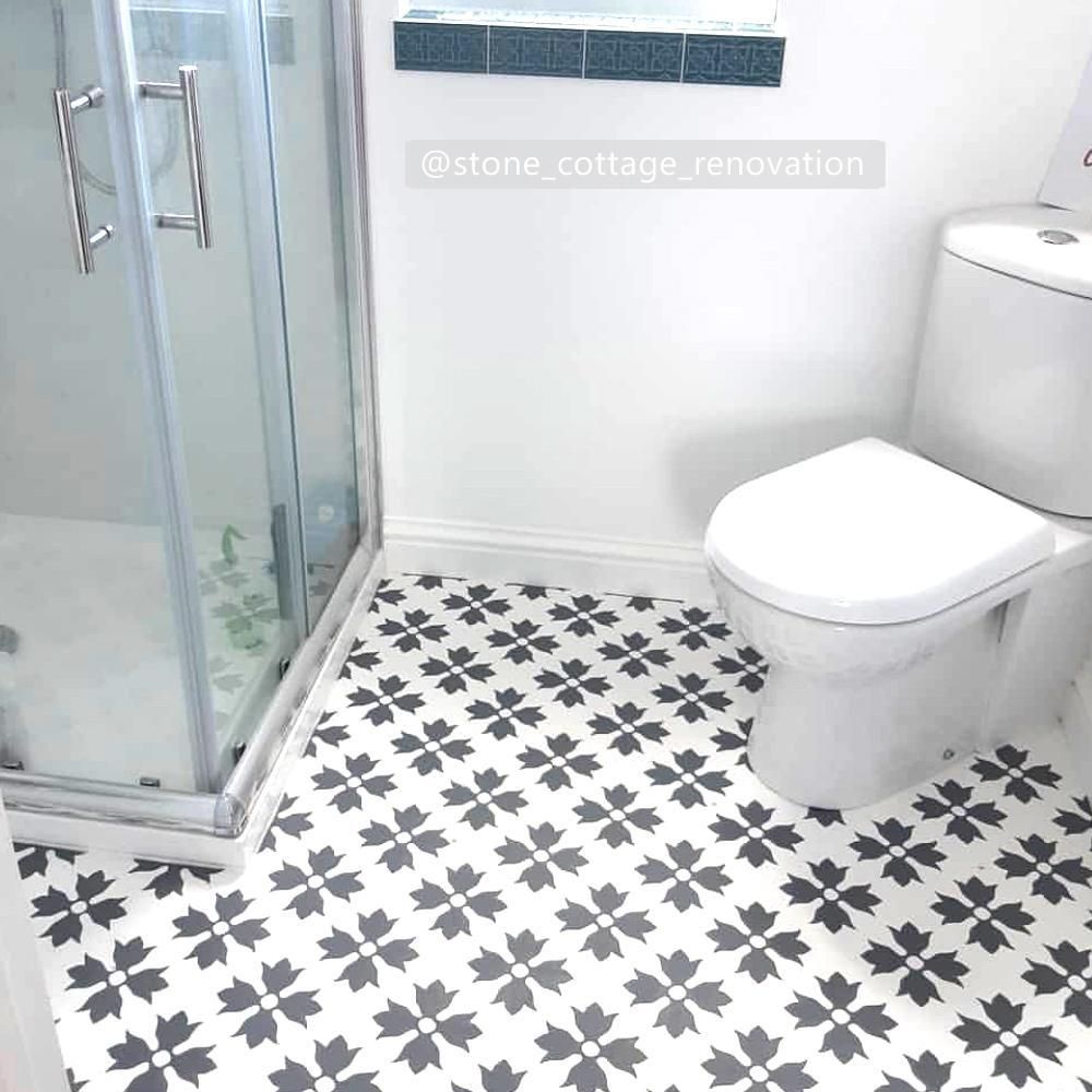 Armilla Faux-Tile Stencil - Dizzy Duck Designs