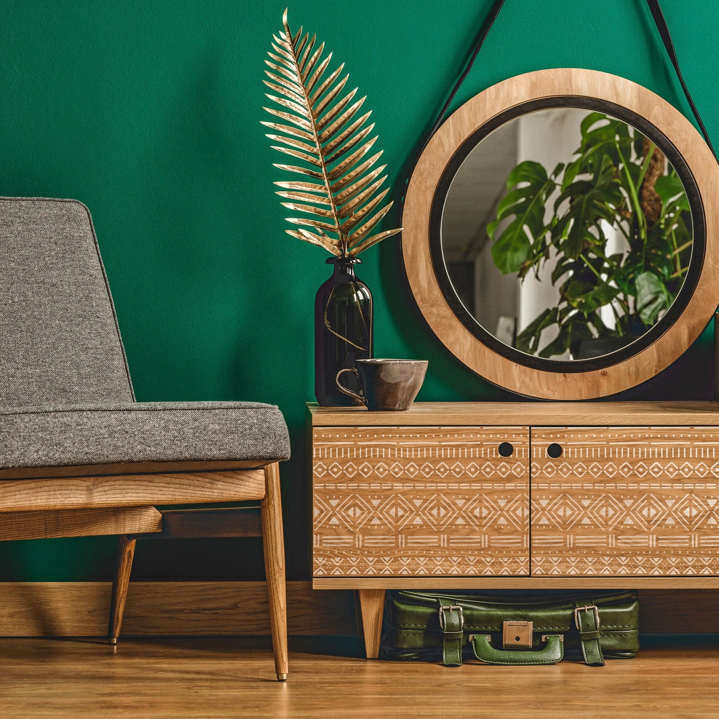 BAMAKO Furniture Stencil - Dizzy Duck Designs