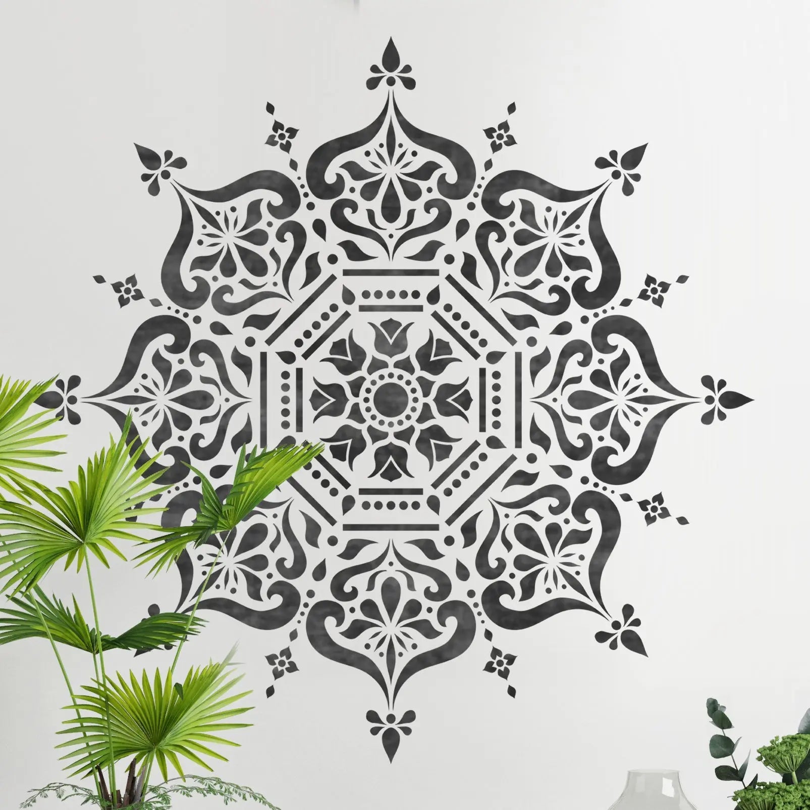BUKHARA Mandala Stencil – Dizzy Duck Designs