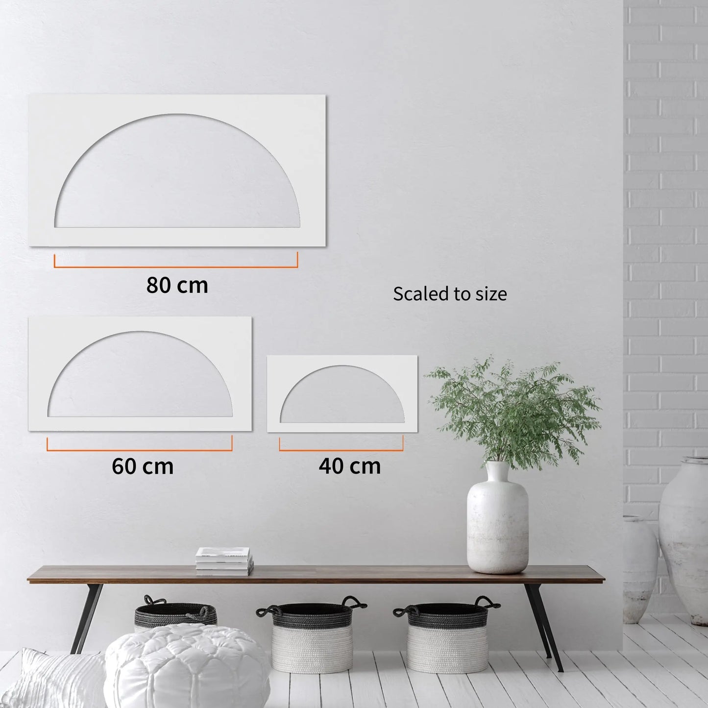 Boho Arch Wall Stencil - Dizzy Duck Designs