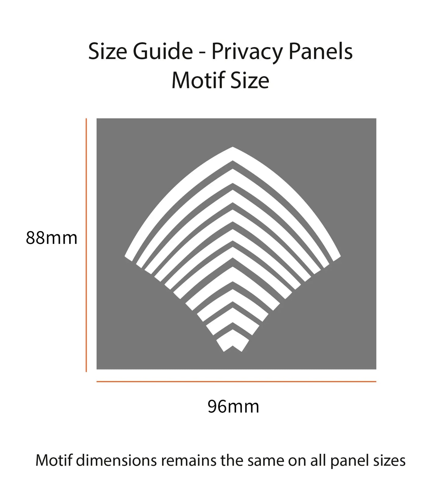 Chaplin Frosted Window Privacy Panel - Dizzy Duck Designs
