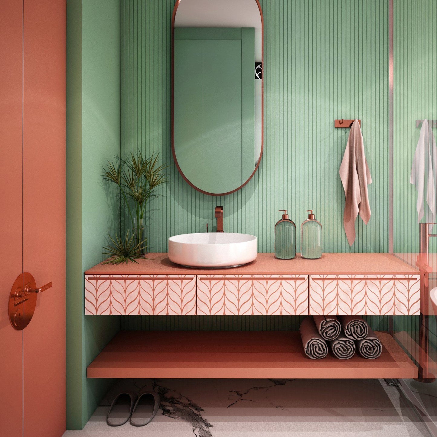 GARBO Furniture Stencil - Dizzy Duck Designs