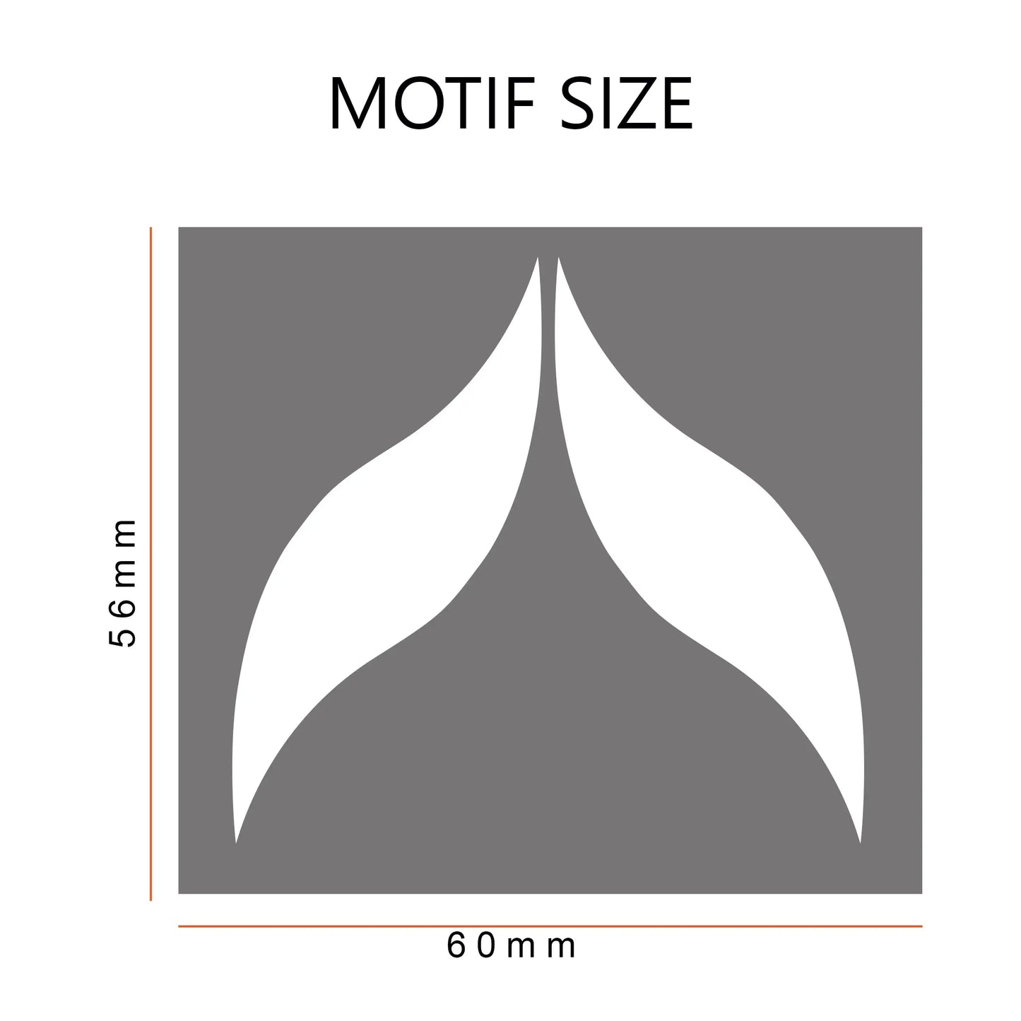 Garbo Frosted Window Privacy Border - Dizzy Duck Designs