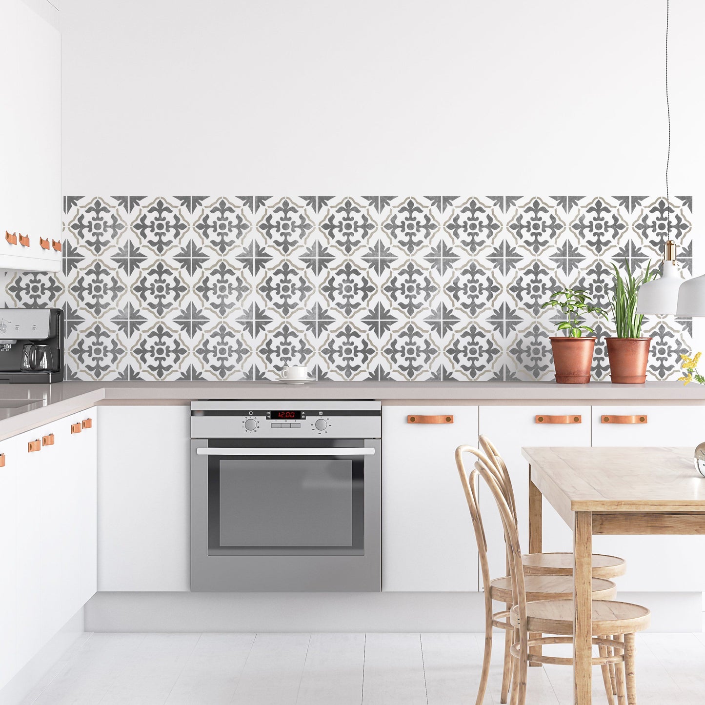 Gibraltar Faux-Tile Stencil - Dizzy Duck Designs