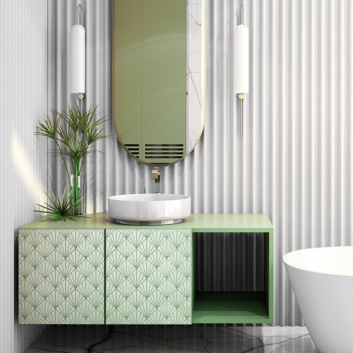 HORUS Furniture Stencil - Dizzy Duck Designs