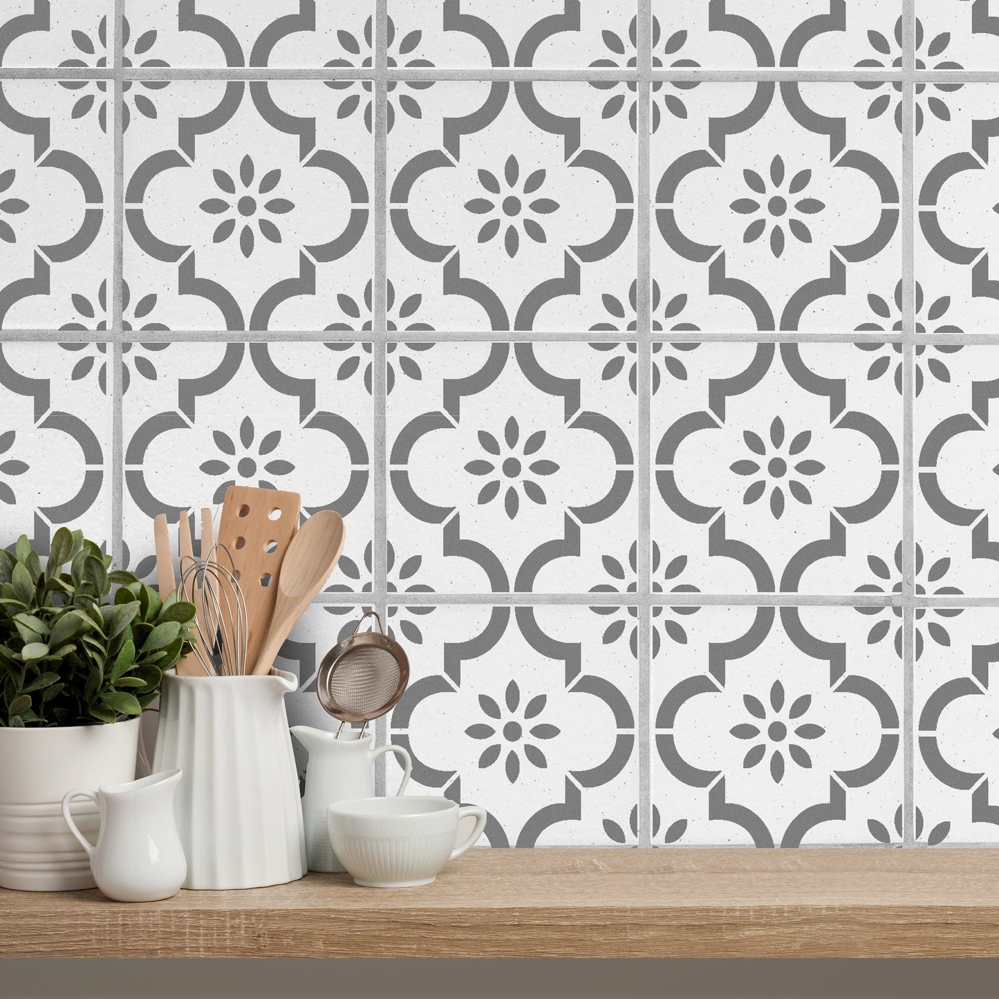 JANNAH Tile Stencil - Dizzy Duck Designs