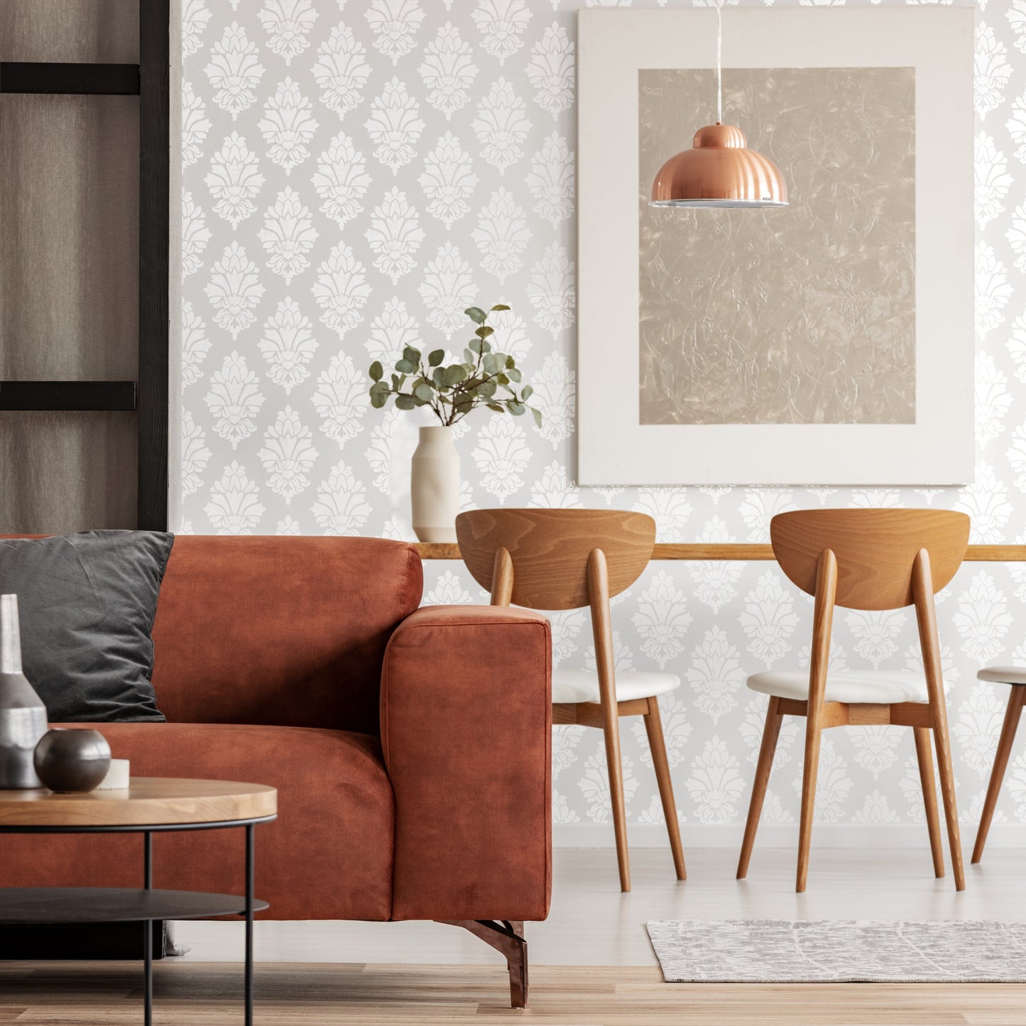 KABUL Wall Stencil - Dizzy Duck Designs