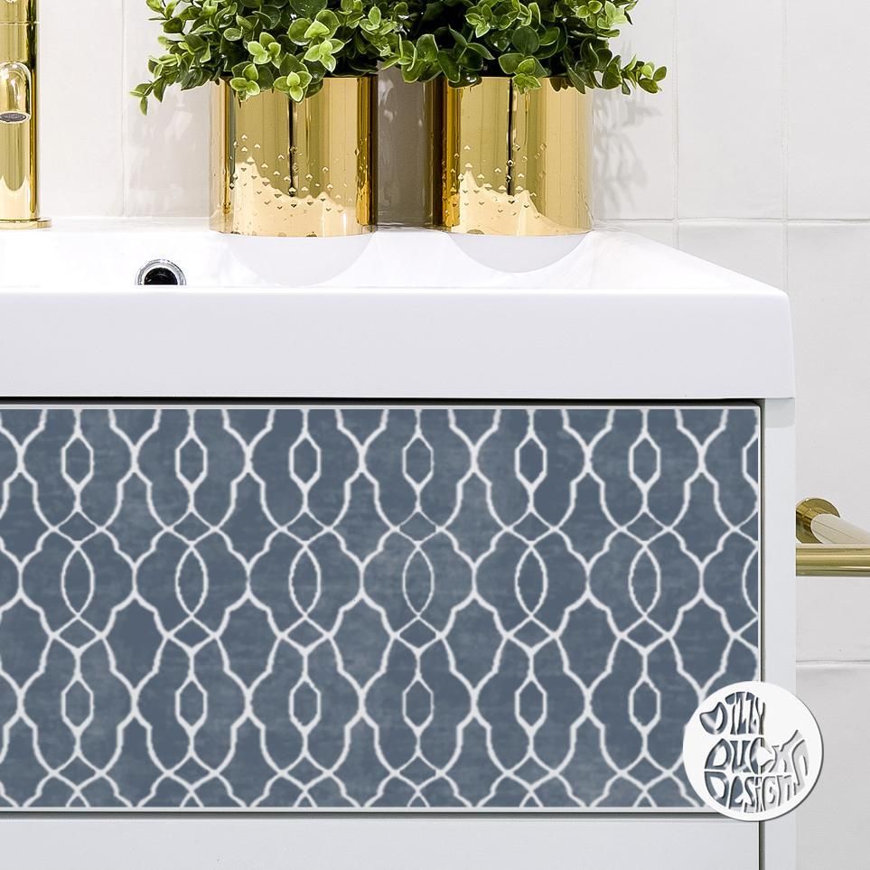 KASBAH Furniture Stencil - Dizzy Duck Designs