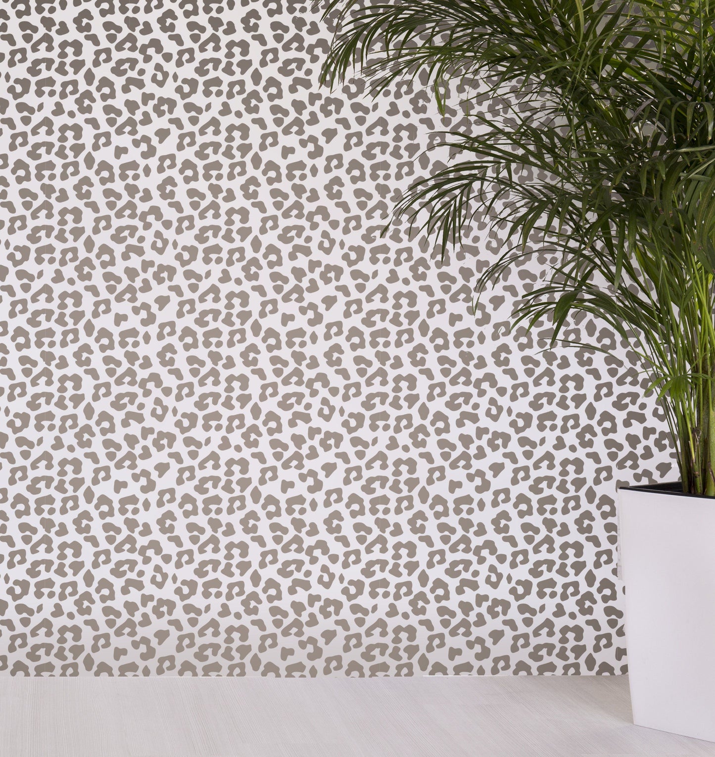 Leopard Print Wall Stencil - Dizzy Duck Designs