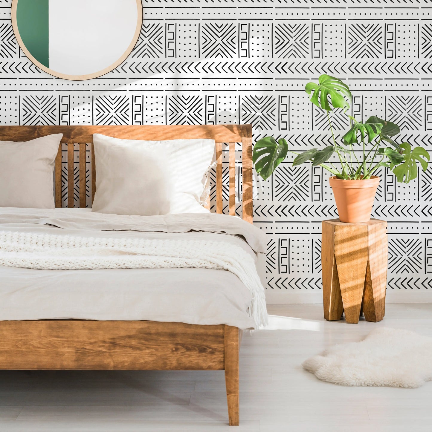 MAHINA Wall Stencil - Dizzy Duck Designs