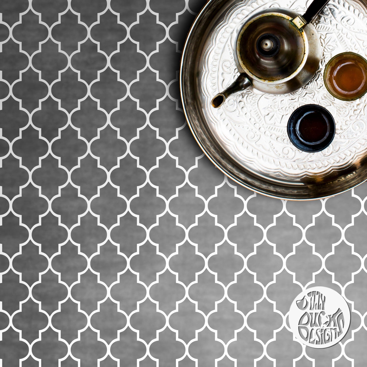 MARRAKECH Furniture Stencil - Dizzy Duck Designs