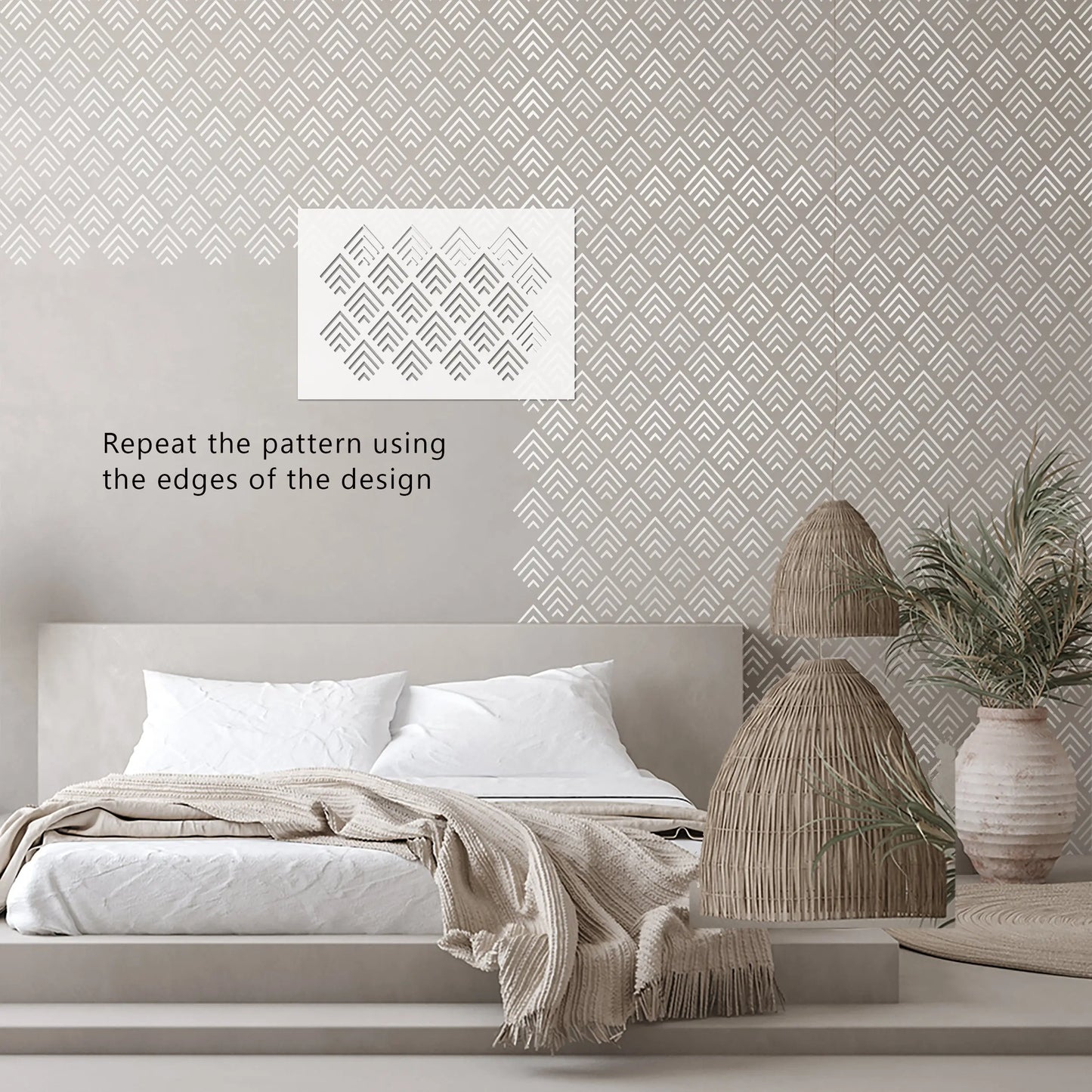 Mali Wall Stencil - Dizzy Duck Designs