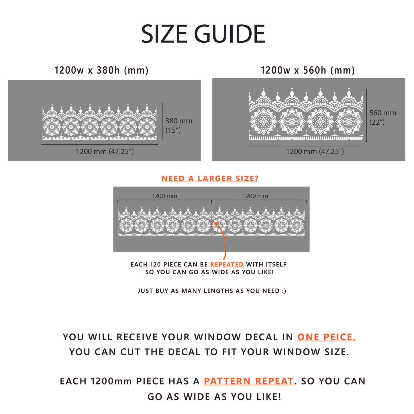 Myah Frosted Window Privacy Border - Dizzy Duck Designs