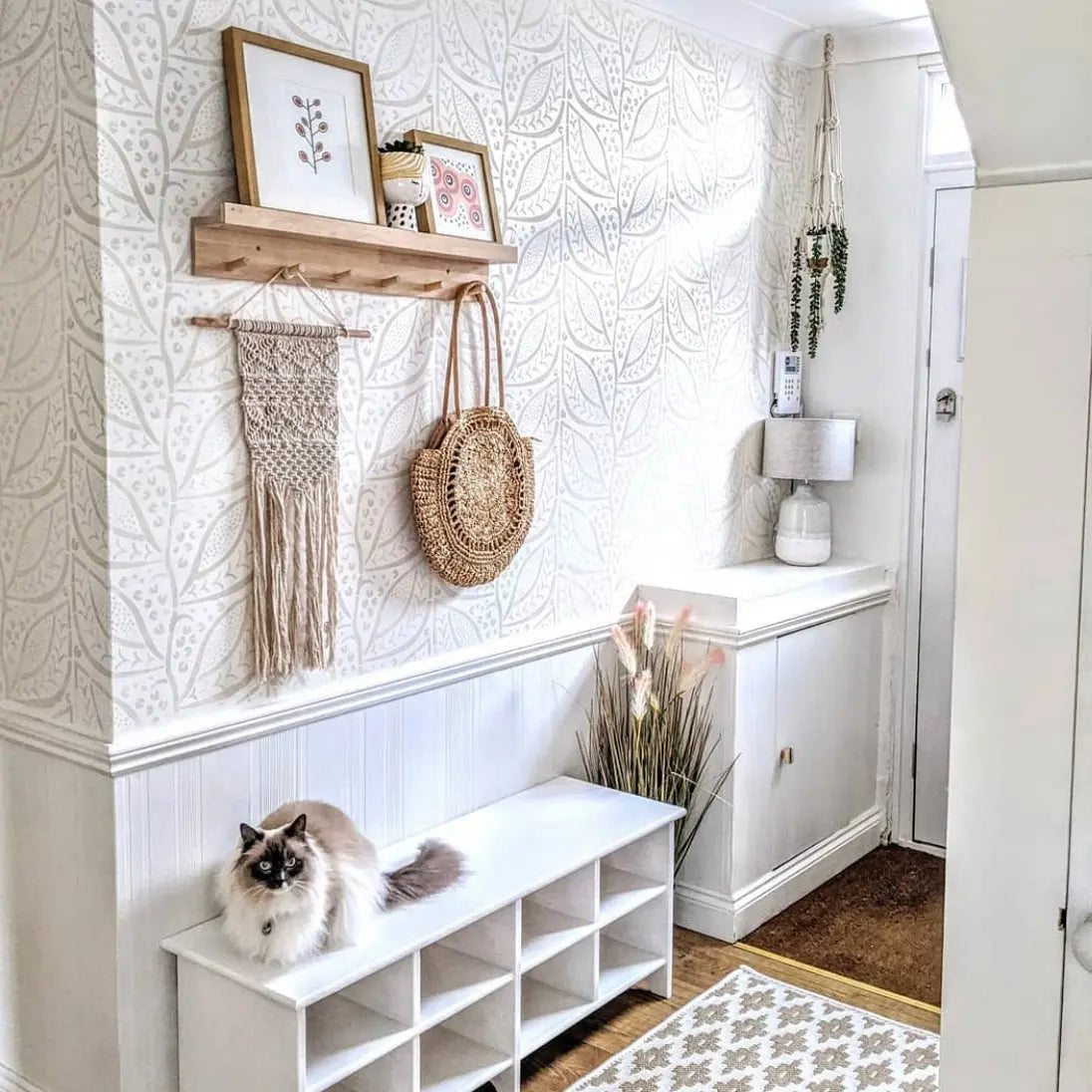 NARA Wall Stencil - Dizzy Duck Designs