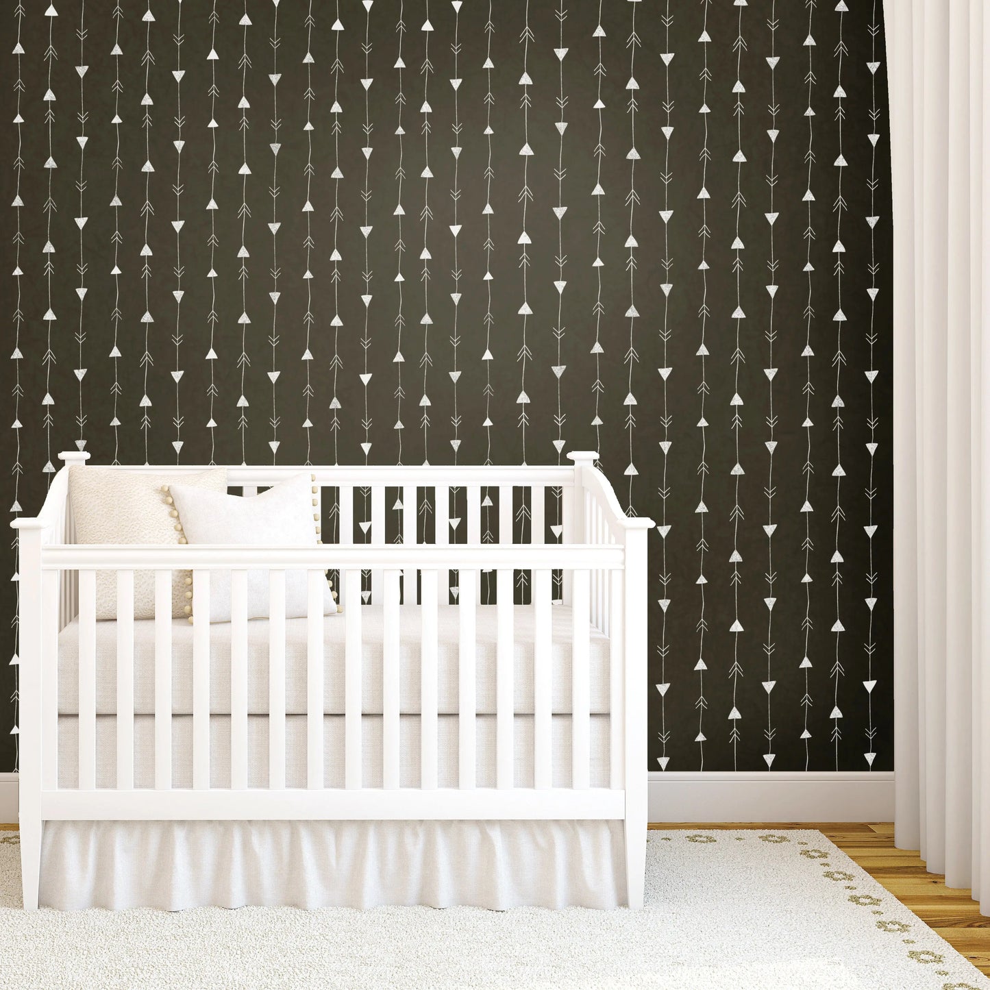 NORDIC ARROW Wall Stencil - Dizzy Duck Designs