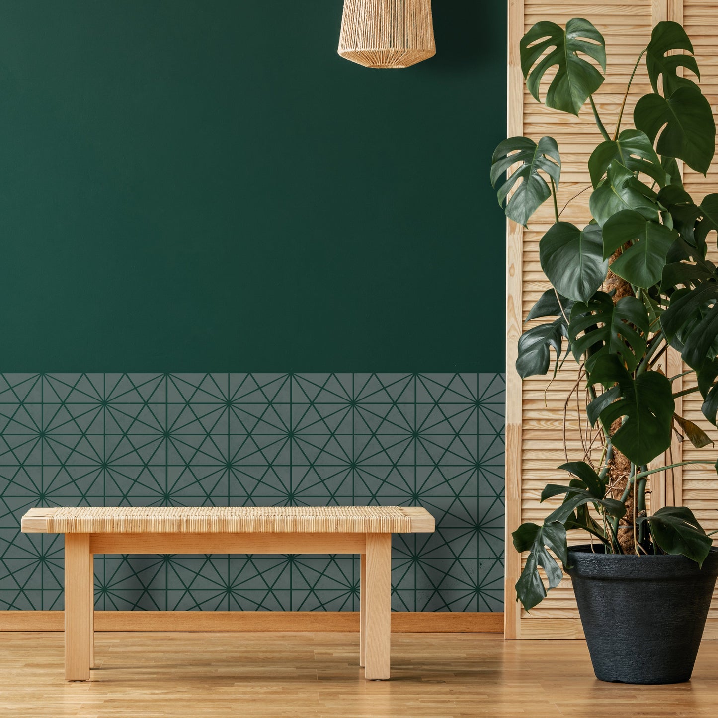 Osaka Faux-Tile Stencil - Dizzy Duck Designs