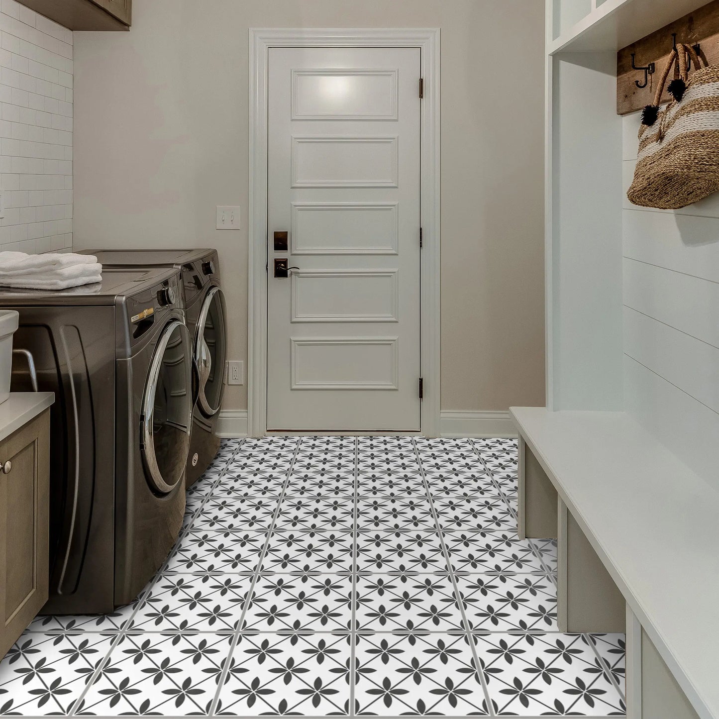 Polensa Faux-Tile Stencil - Dizzy Duck Designs