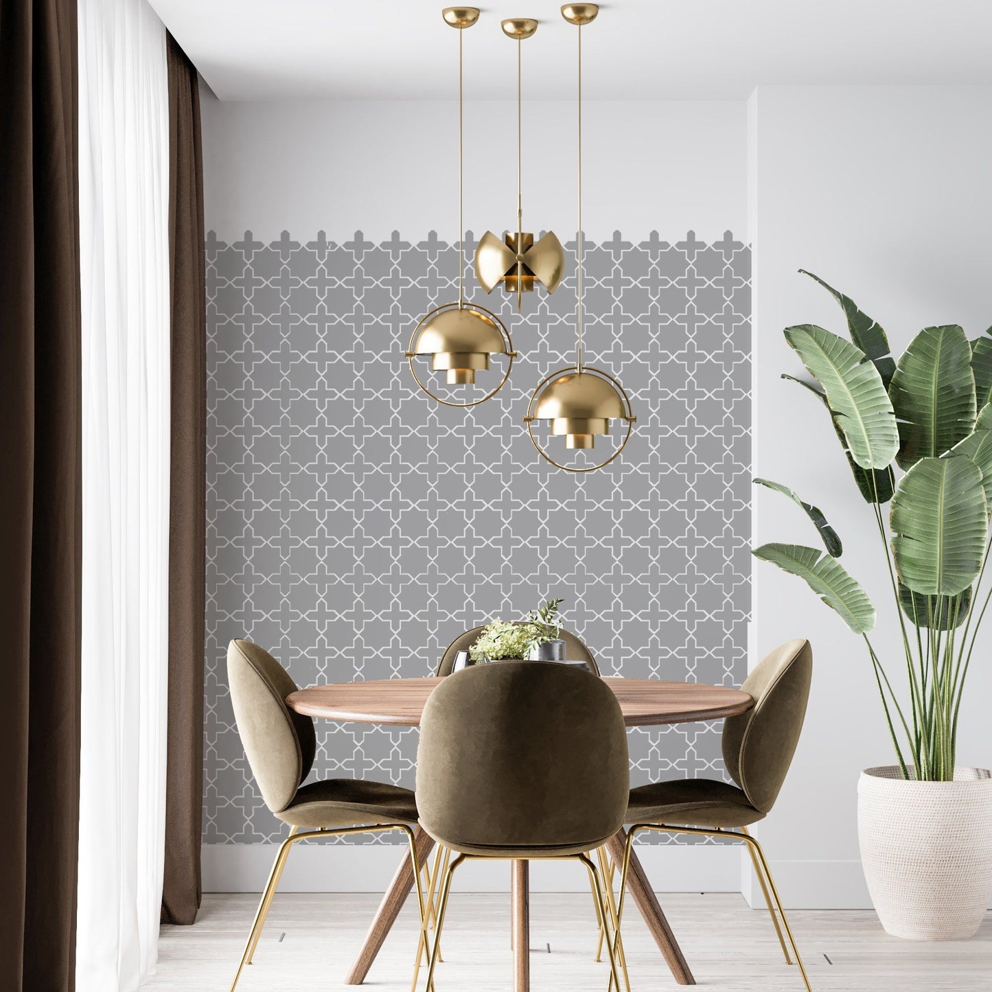 RABAT Wall Stencil - Dizzy Duck Designs