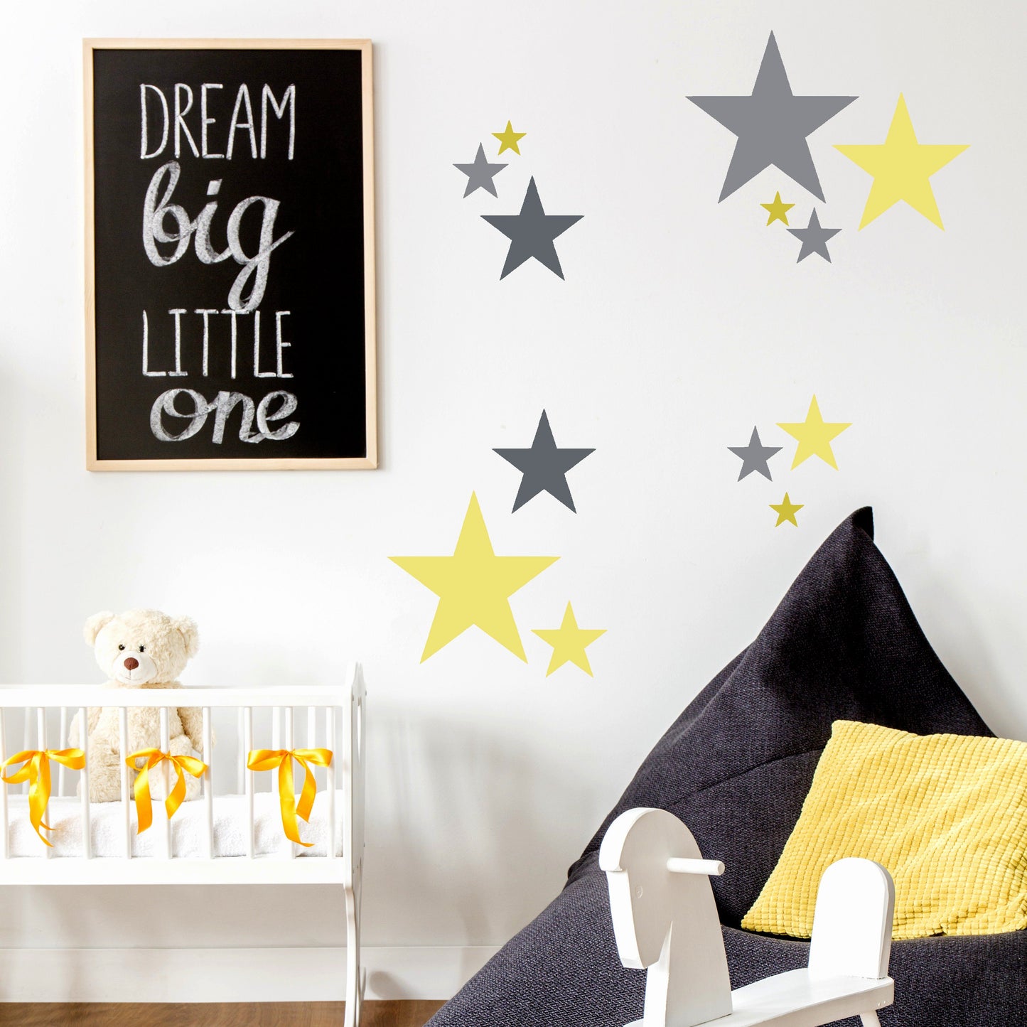 SET OF SIX 5-POINT STAR Wall and Furniture Stencils - Dizzy Duck Designs