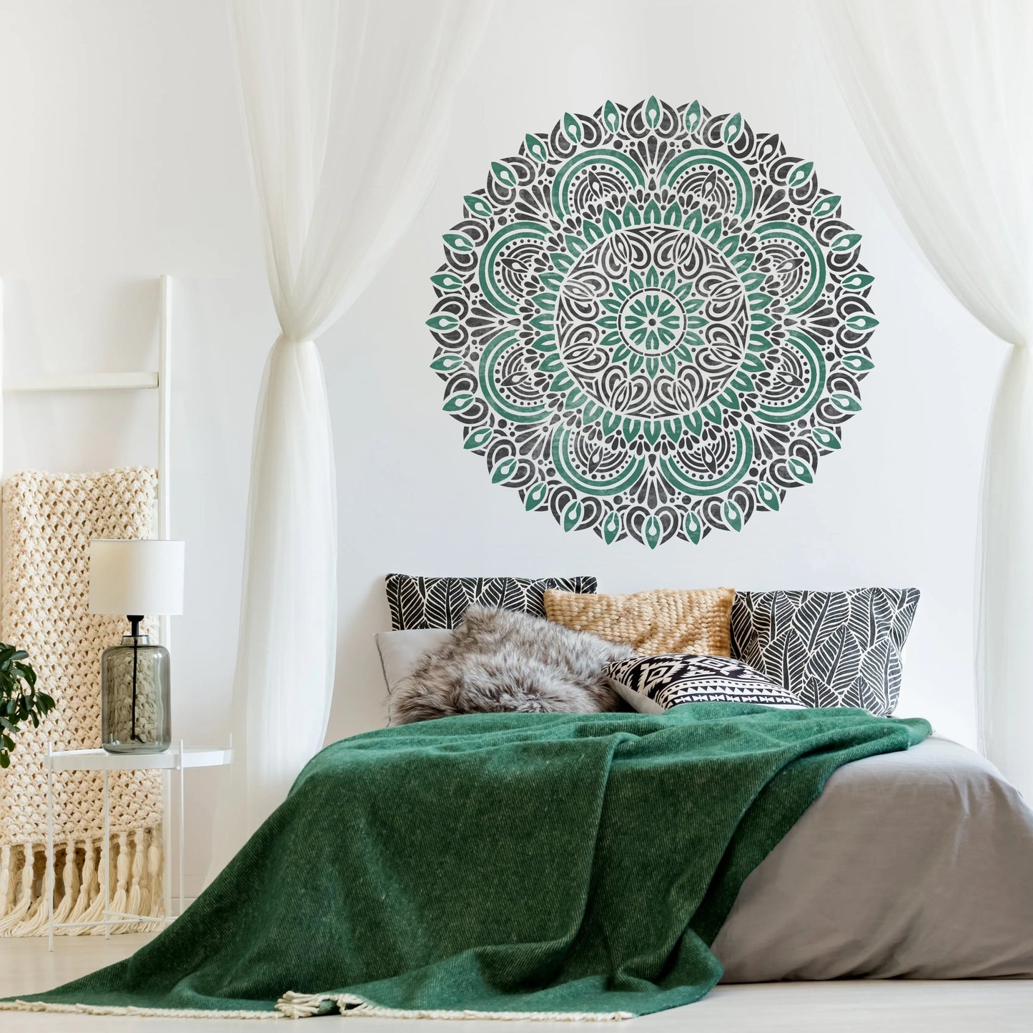 SURADA Mandala Stencil - Dizzy Duck Designs