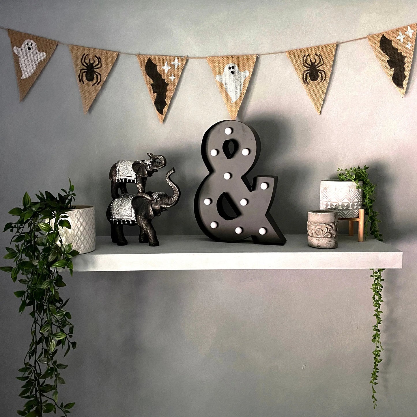 Set of 6 Halloween Craft Stencils - Dizzy Duck Designs