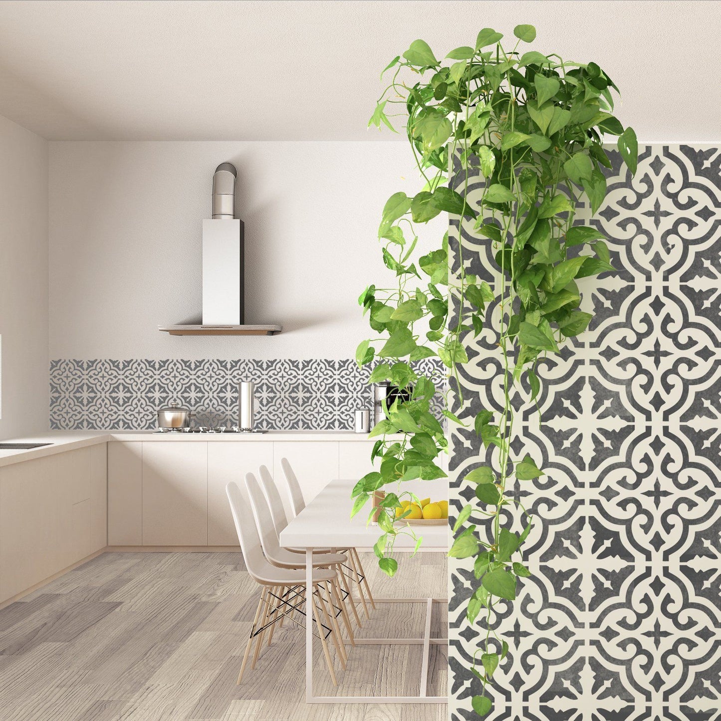 Seville Faux-Tile Stencil - Dizzy Duck Designs