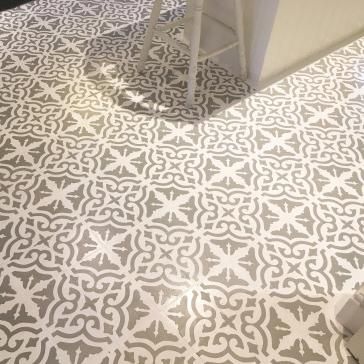 Seville Tile Stencil - Dizzy Duck Designs