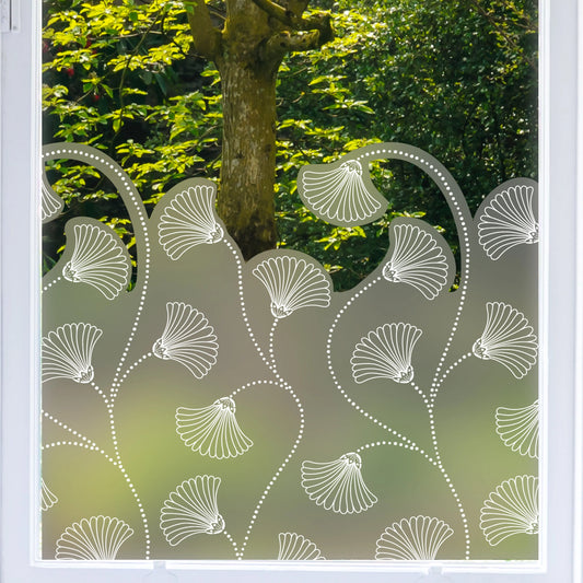  Shimane Frosted Window Privacy Border Dizzy Duck Designs