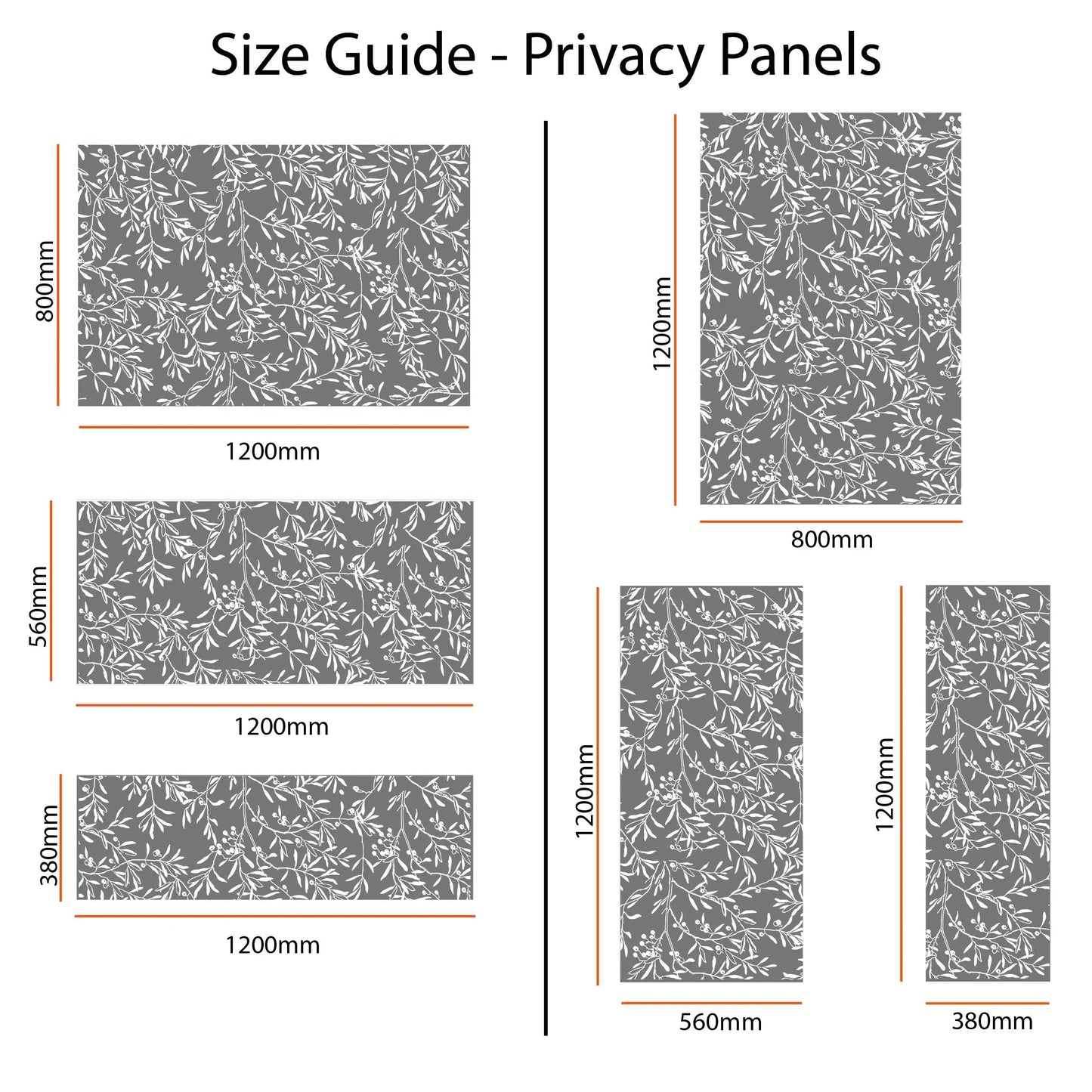 Sprig Berry Frosted Window Privacy Panel - Dizzy Duck Designs