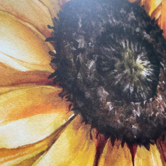 Sunflower Window Corner - Dizzy Duck Designs