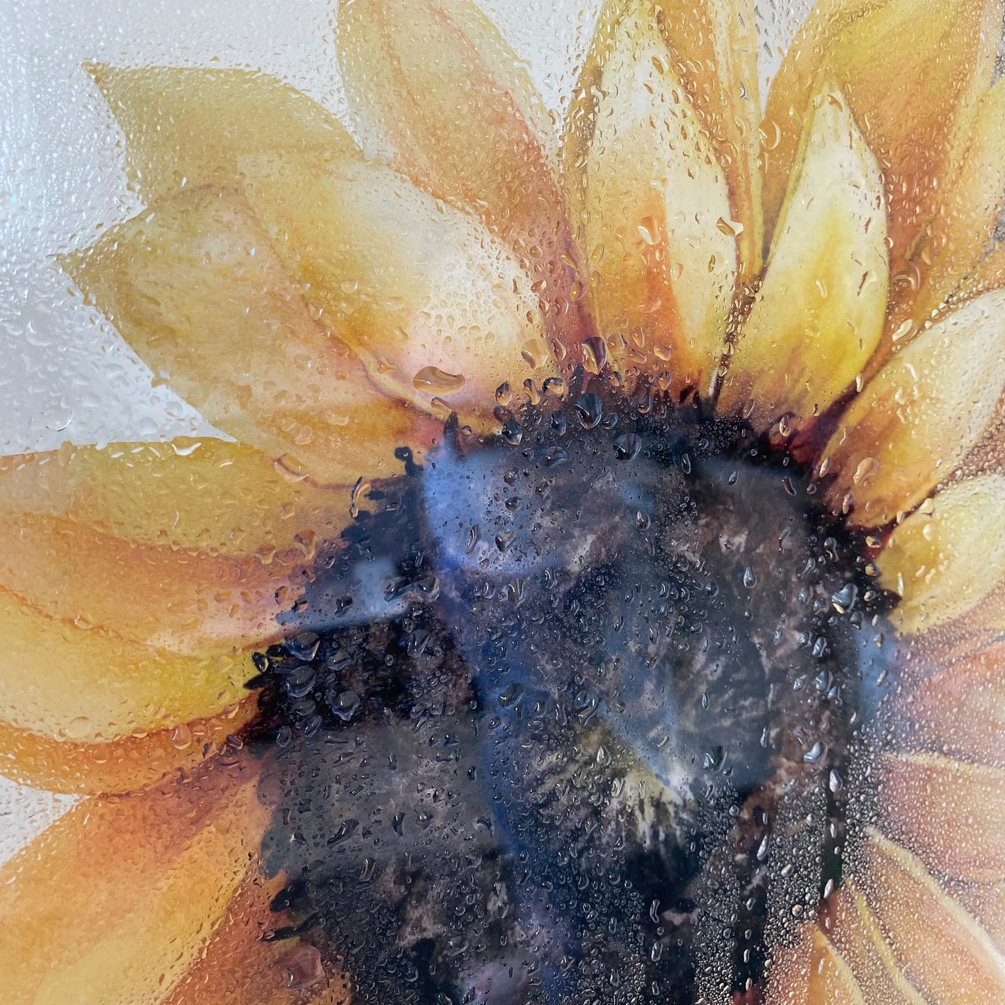 Sunflower Window Corner - Dizzy Duck Designs