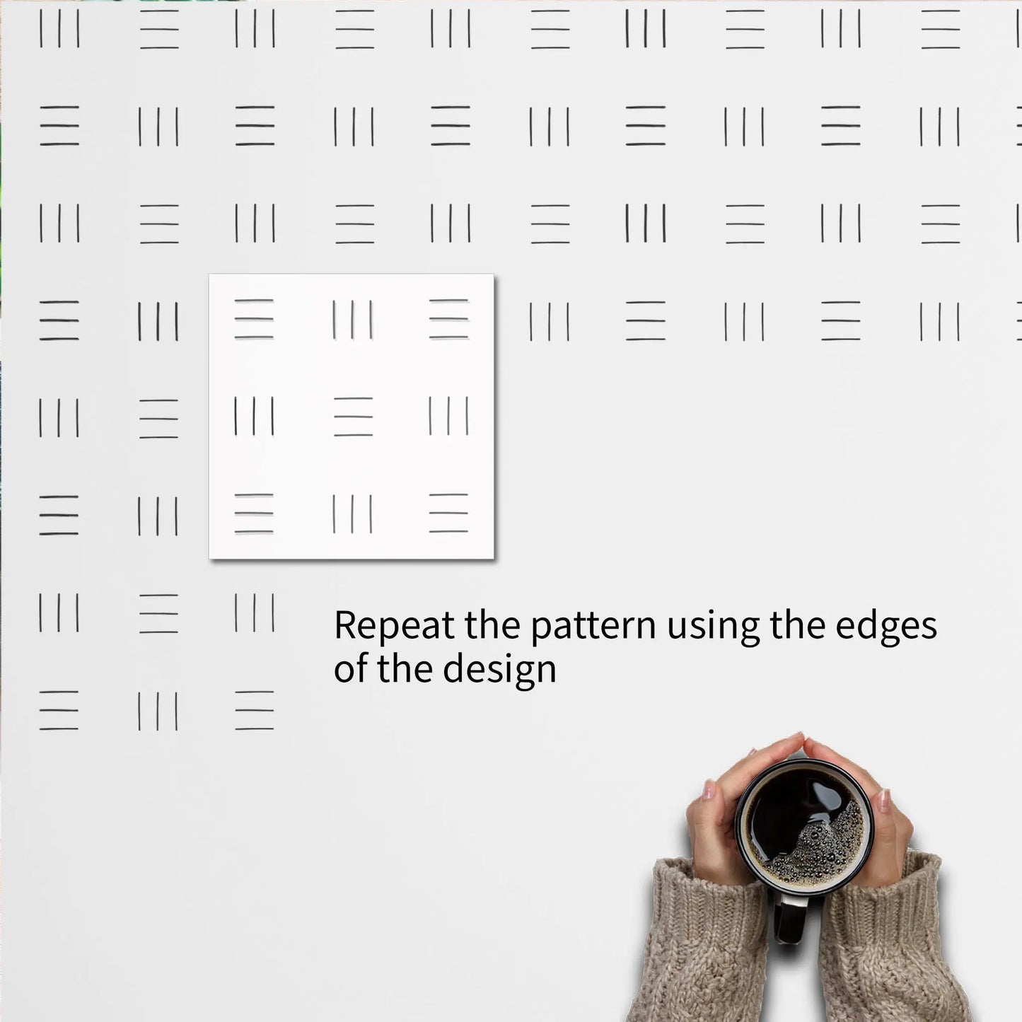 TEFE Furniture Stencil - Dizzy Duck Designs