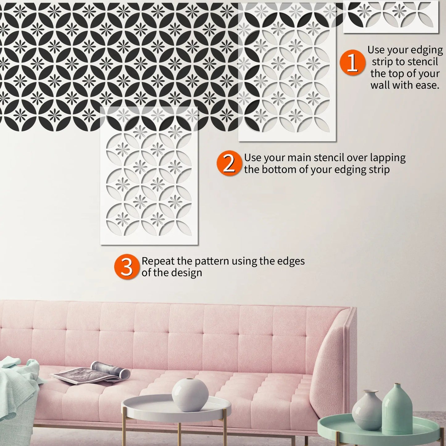 TSUNAGI FLOWER Wall and Floors - Dizzy Duck Designs