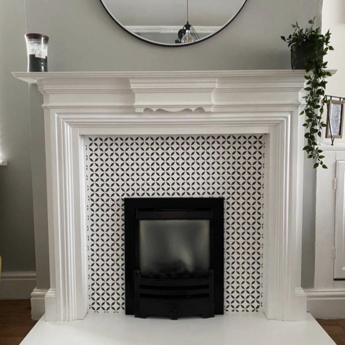 Tsunagi Faux-Tile Stencil - Dizzy Duck Designs