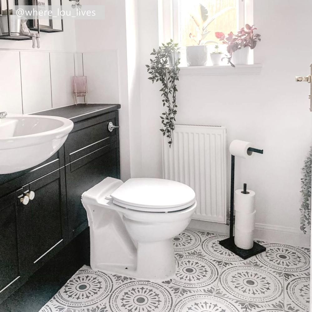 Verona Tile Stencil - Dizzy Duck Designs