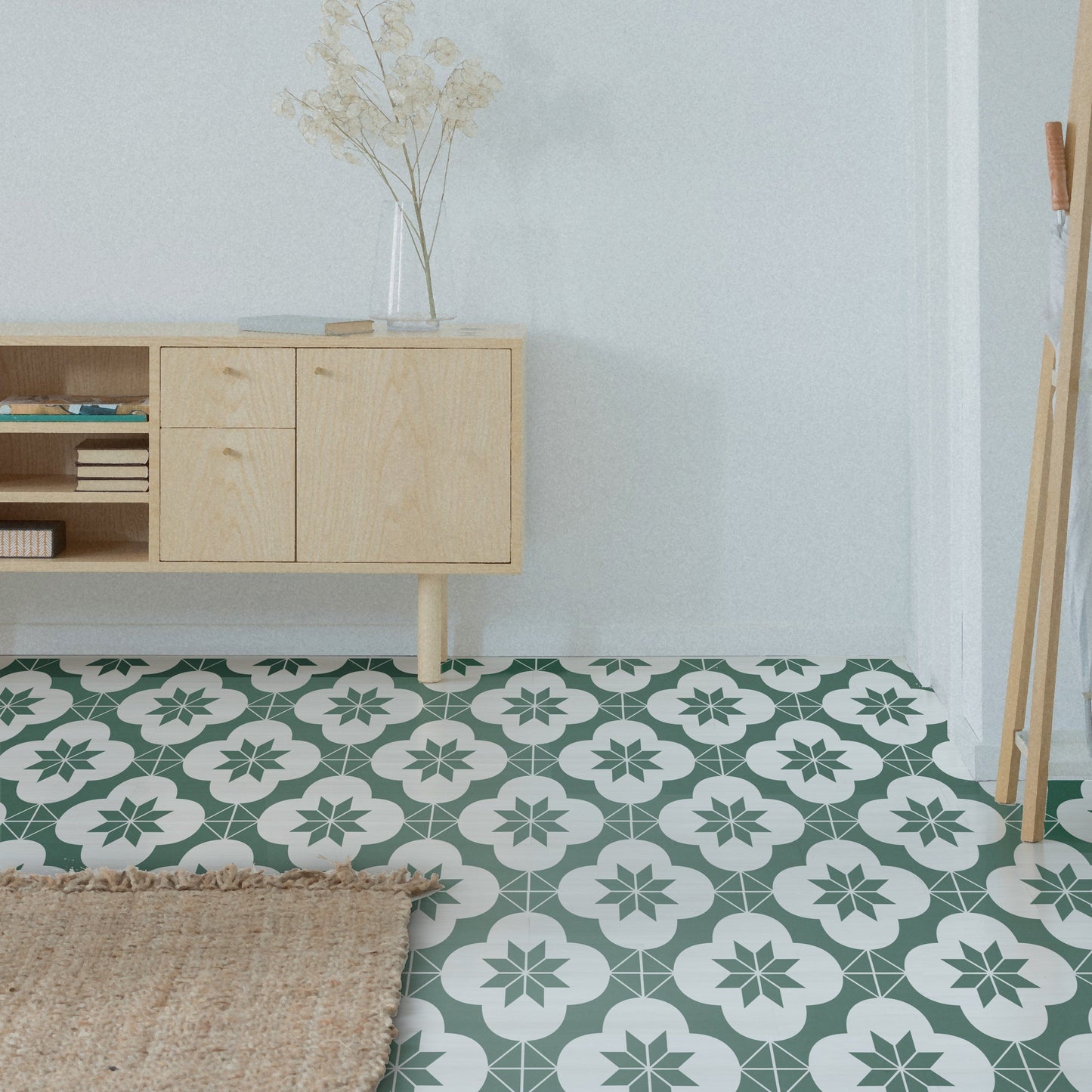 Warwick Faux-Tile Stencil - Dizzy Duck Designs