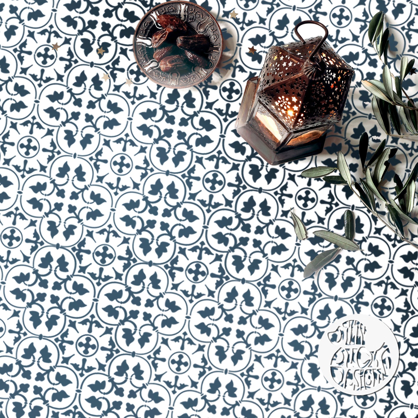 ZAMORA Furniture Stencil - Dizzy Duck Designs