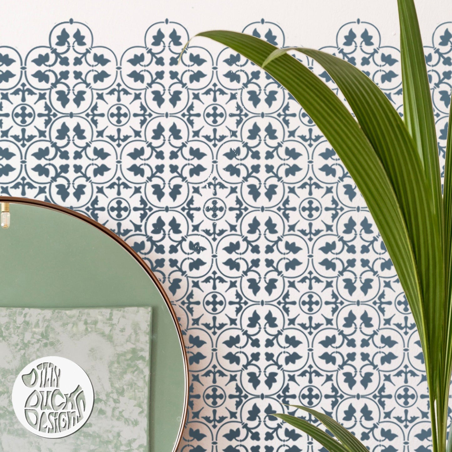 ZAMORA Wall Stencil - Dizzy Duck Designs