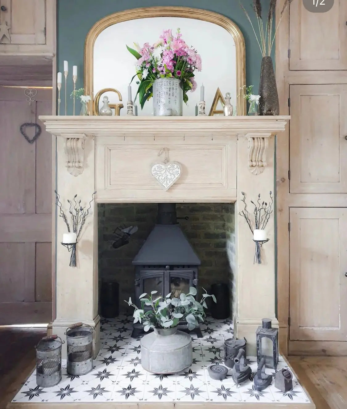 Zarzis Tile Stencil - Dizzy Duck Designs