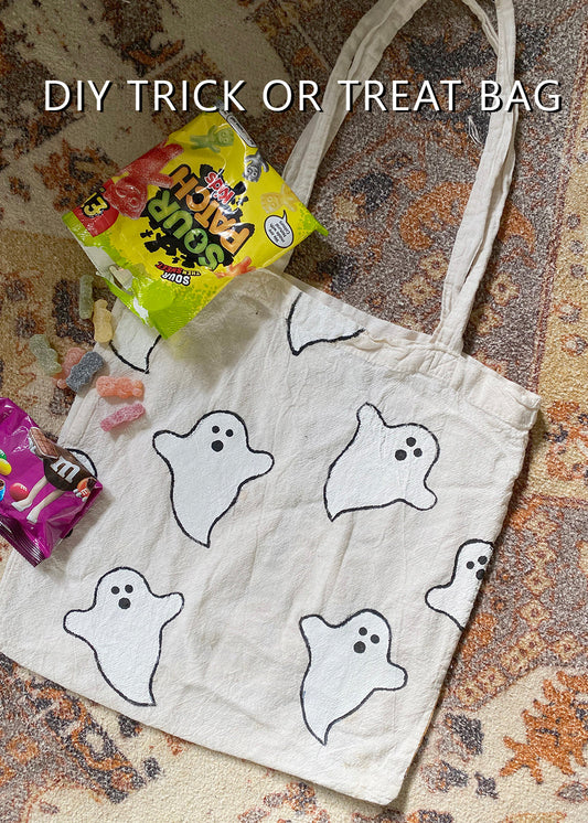 DIY Halloween Trick or Treat Bag - Dizzy Duck Designs