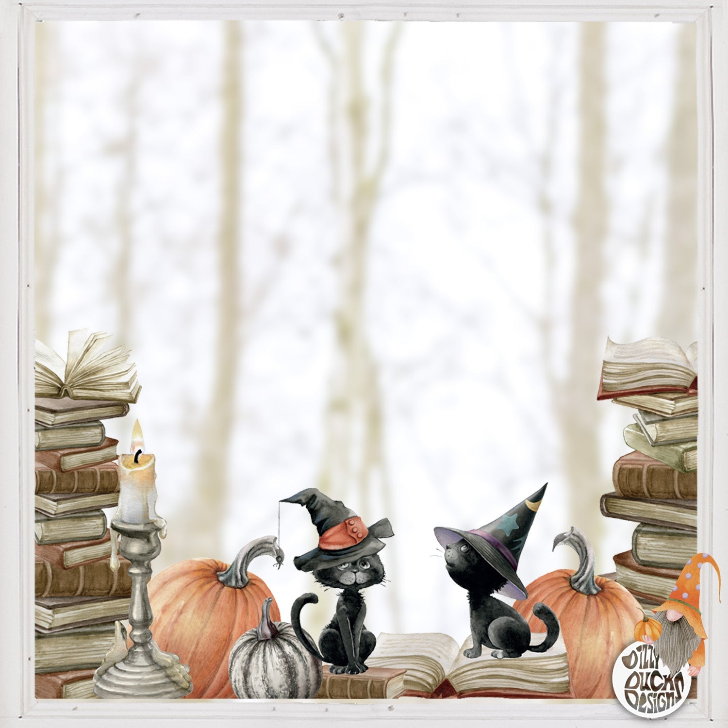 WINDOW FILM | Autumn | Black Cats Collection