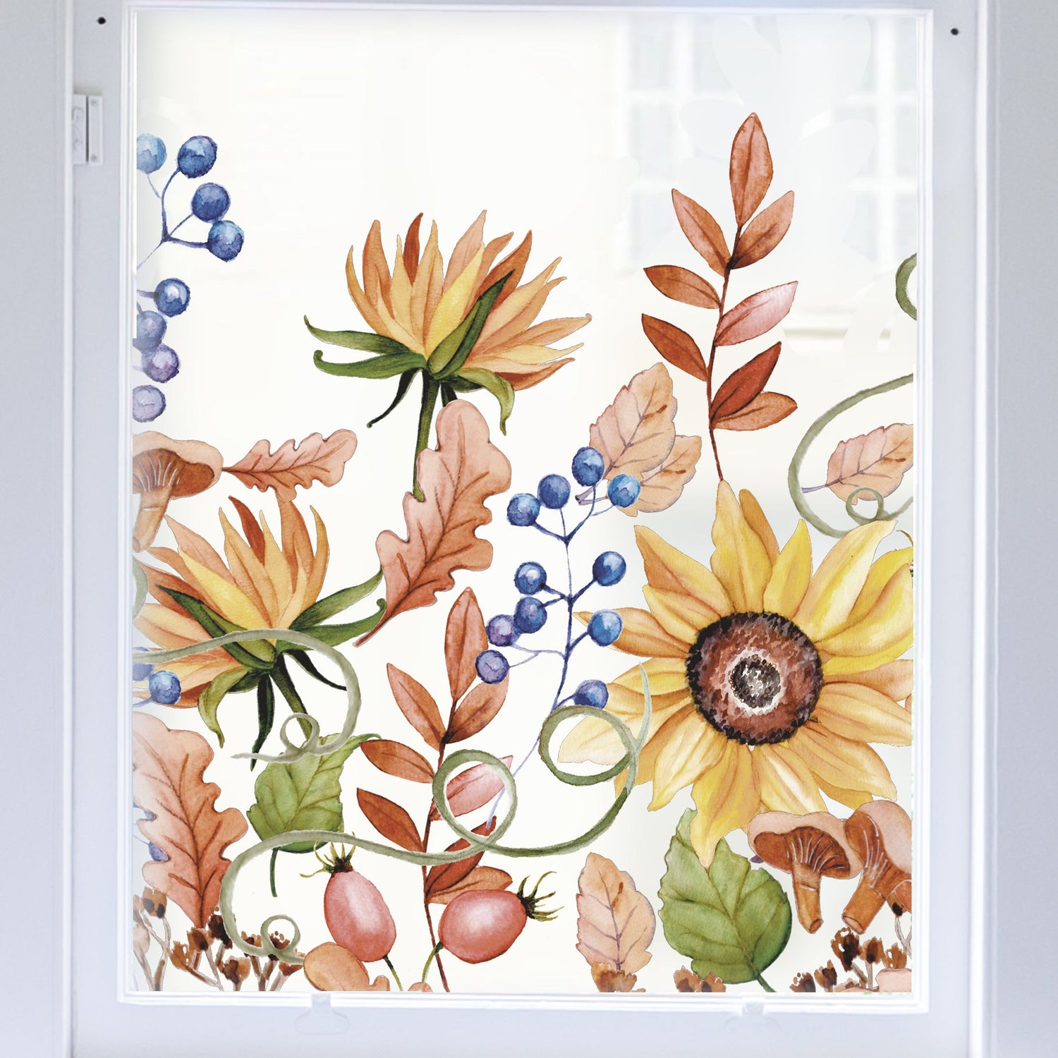WINDOW FILM | Autumn | Autumn Sunflower Collection